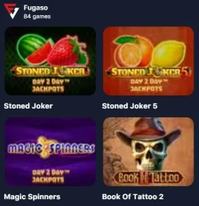 fugaso providers starzbet