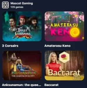 mascot providers starzbet